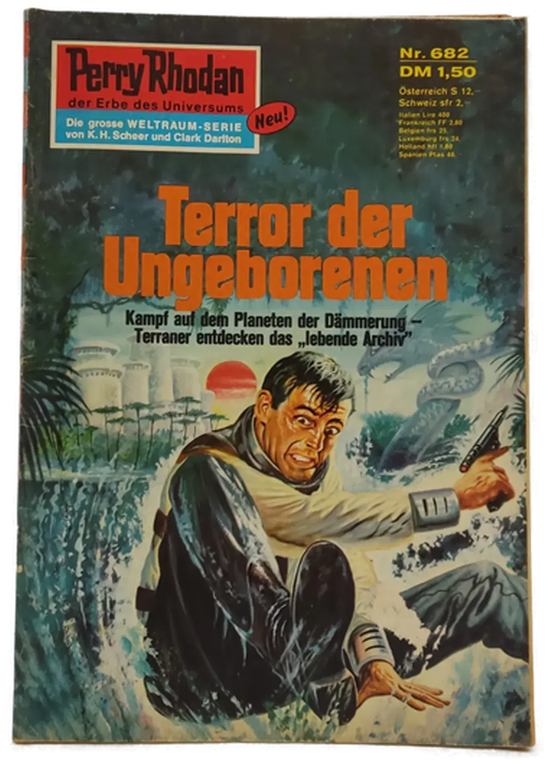  Romanheft Perry Rhodan Terror der Ungeborenen Erstauflage Nr.682 - Bild 1