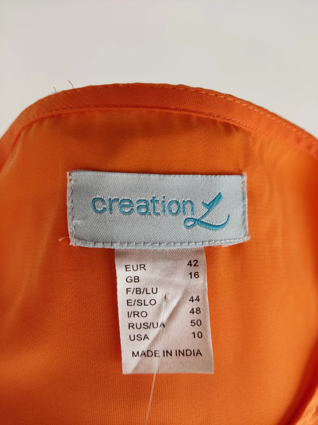 Polyester-Top Orange | Luftig & Sommerlich – Bild 4