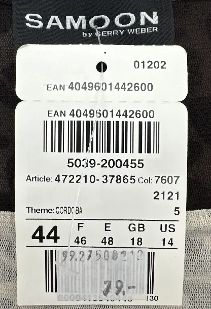 Samoon by Gerry Weber - Damen Shirt - Gr. 44 – Bild 4
