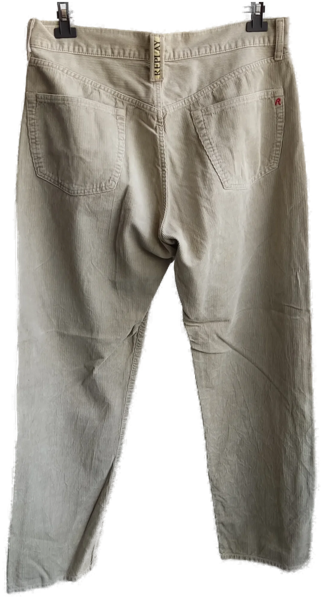 REPLAY Herrenhose, beige - Gr. 48 – Bild 2