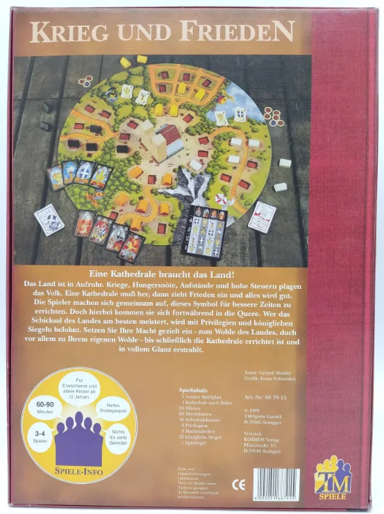 Krieg und Frieden - Gesellschaftsspiel, TM Spiele – Bild 2