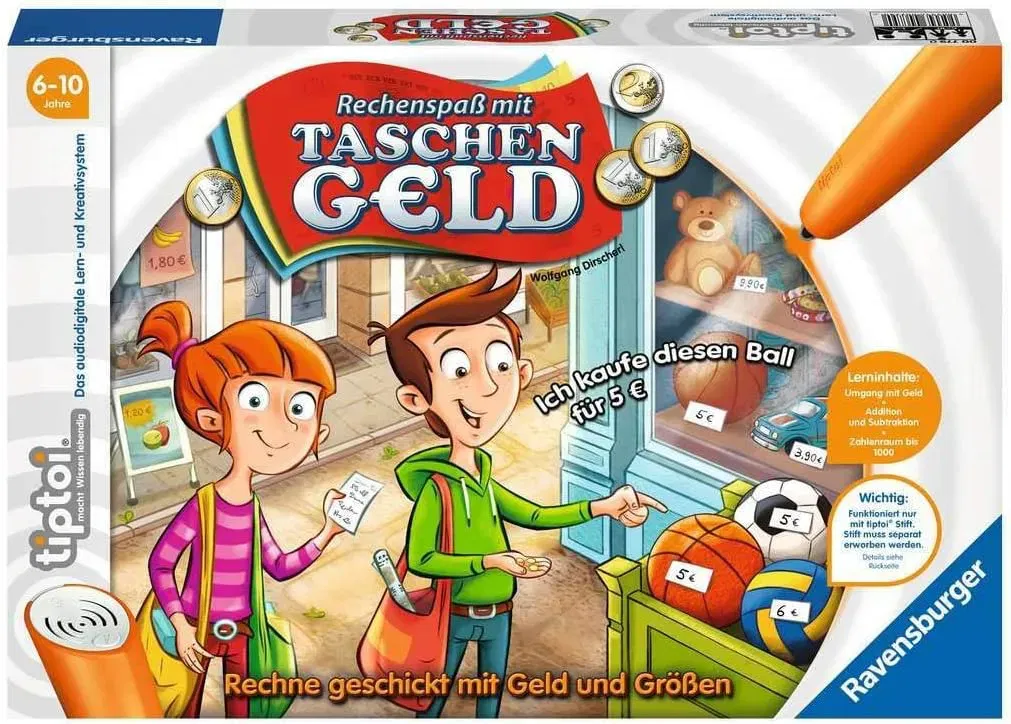 Tiptoi – Rechenspaß mit Taschengeld von Ravensburger  - Bild 4