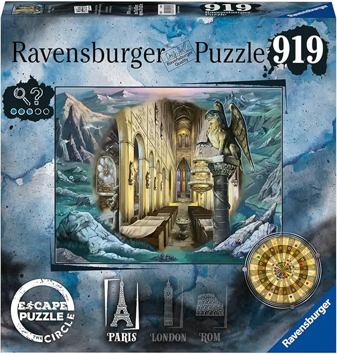 Ravensburger EXIT Puzzle „The Circle“ – 919 Teile – Paris/London/Rom – Teile originalverpackt - Bild 1