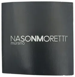 Nason & Moretti Muranoglas Antares Vase - schwarz/türkis - Bild 4
