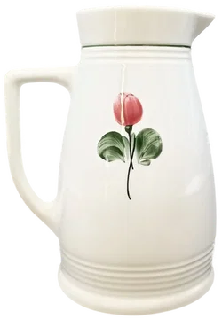 Lilienporzellan Austria - Alpenflora Glühweinkrug/Wasserkrug groß - Bild 4
