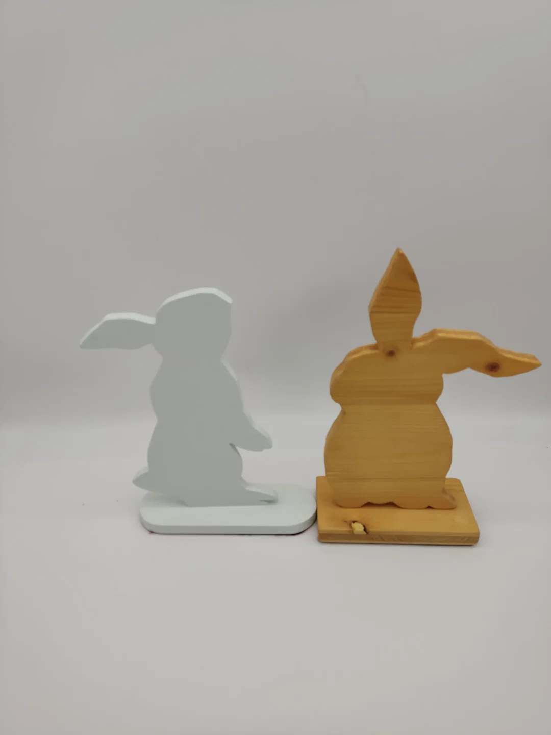 Handgefertigte Osterhasen aus Holz - Bild 4