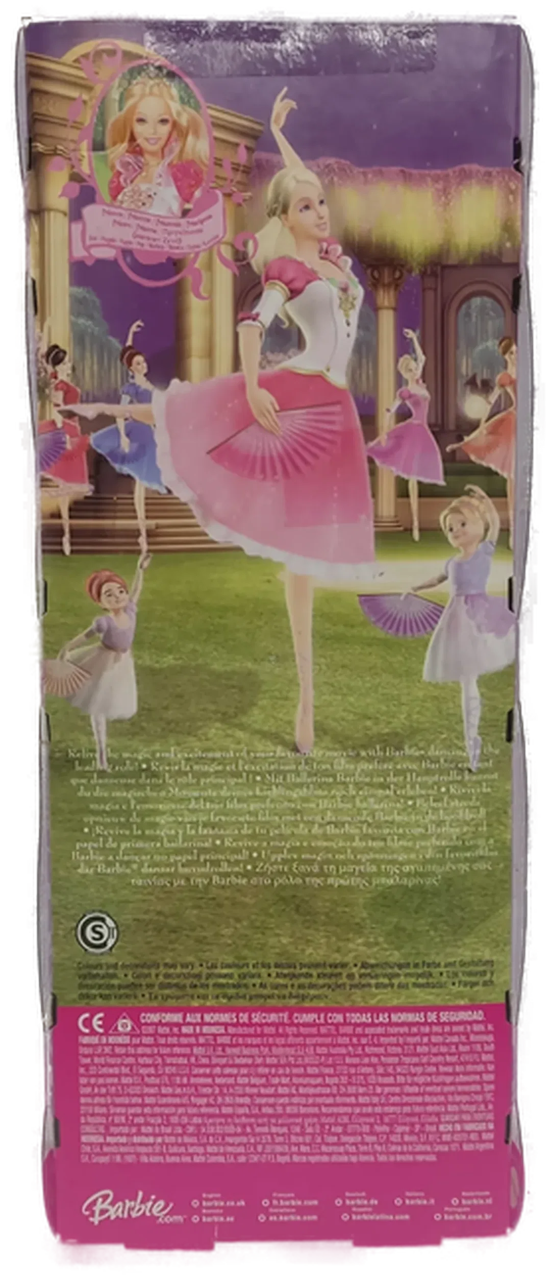 Mattel Barbie Puppe Prinzessin mit Kleid, Höhe 30cm – Bild 2