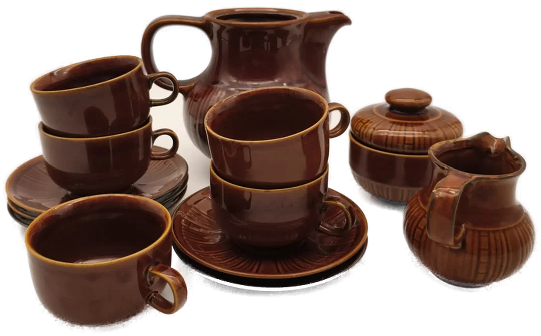 Colditz, Kaffeegeschirr Keramik, Vintage - Bild 1
