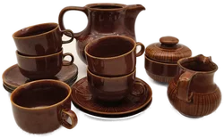 Colditz, Kaffeegeschirr Keramik, Vintage