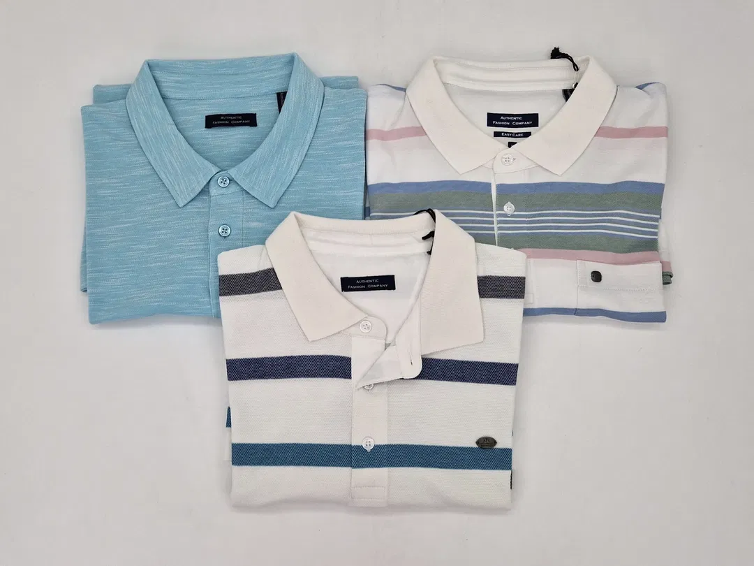 Herren Polo-Shirts Basic 1 - 3er Pack - Bild 4