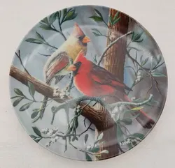 4er Sammelteller Set mit Vogelmotiven - Bild 3