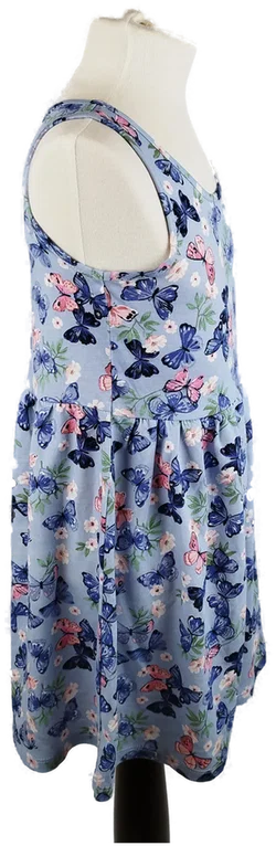 H&M Mädchenkleid bemustert - EU Gr. 110/116 / für 4-6 Jährige - Bild 2