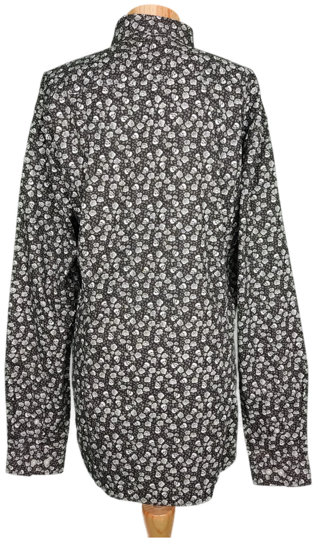 SMOG Herren Hemd schwarz/weiß - L/50 – Bild 2