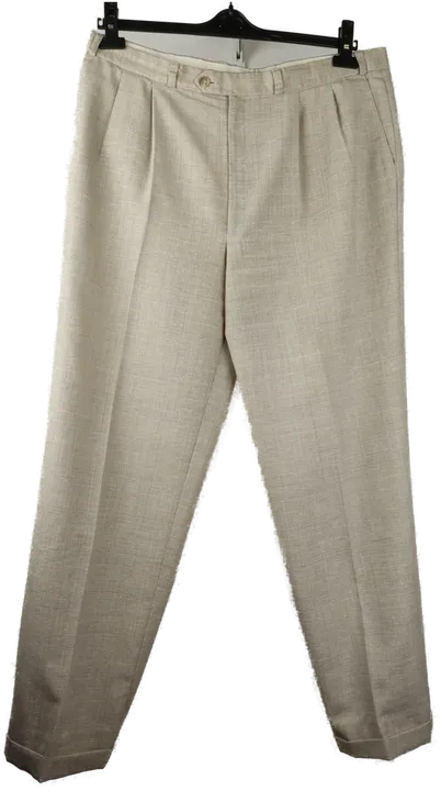 StMichael Herrenhose braunkariert - Bundweite 50 - Bild 1