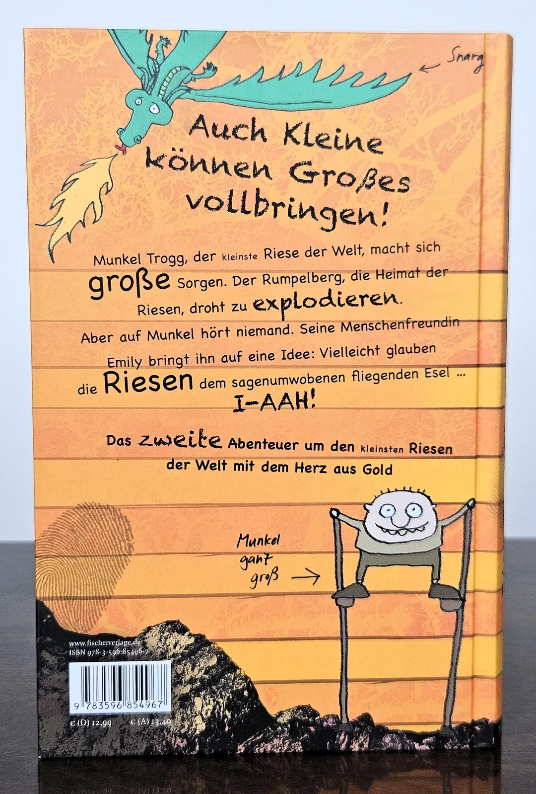 Munkel Trogg: Der kleinste Riese der Welt und der fliegende Esel - Janet Foxley – Bild 3