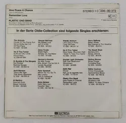 Single Langspielplatte - Plastic Ono Band - Give Peace a Chance - Bild 2