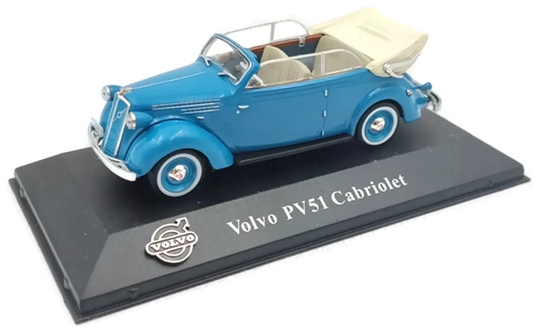 Editions Atlas Volvo Collections: Modellauto Volvo PV51 Cabriolet, Maßstab 1:43 - Bild 4