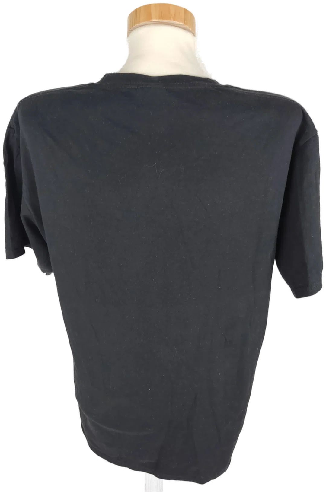 T-Shirt "Port&Company", kurzarm mit Rundhalsausschnitt, schwarz mit Aufdruck, Größe M – Bild 3