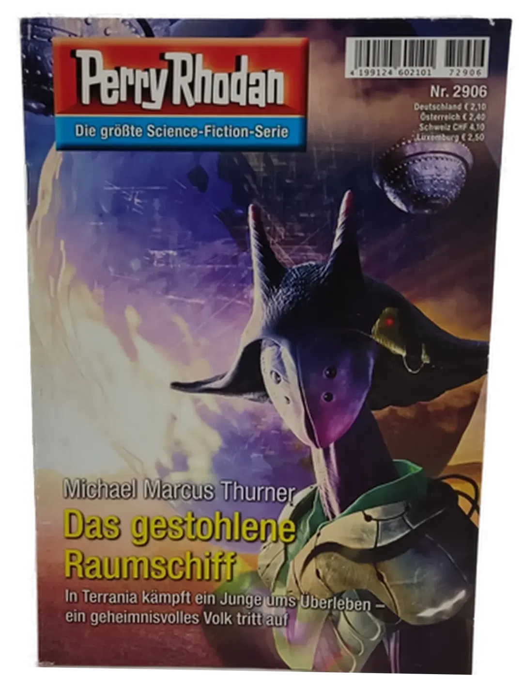 Romanheft Perry Rhodan Das gestohlene Raumschiff Erstauflage Nr.2906 - Bild 2