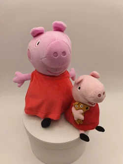 Stofftiere, Doppelpack Peppa Wutz - Bild 2