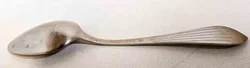 Vintage Edelstahl-Löffel aus der UdSSR (ZiSh Volnyansk) ca. 18 cm - Bild 3