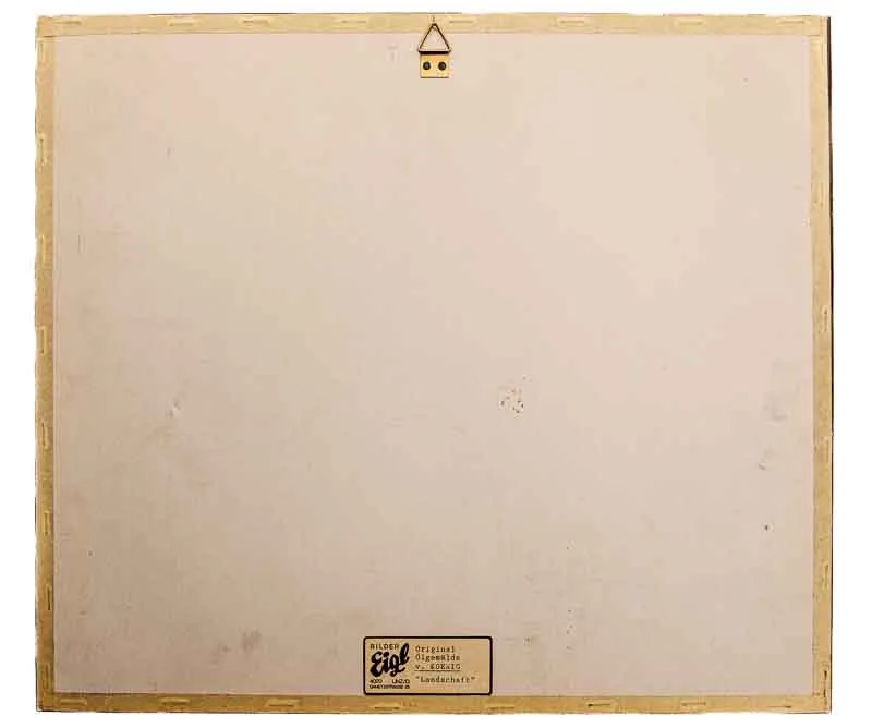 Ölgemälde "Landschaft" sign. KOENIG – Bild 3