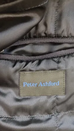 Peter Ashford Herren Mantel dunkelblau Gr. M - Bild 2