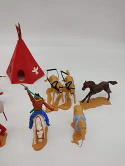 Timpo Toys Sammlung - Western / Indianer - Vintage Figuren - Bild 5