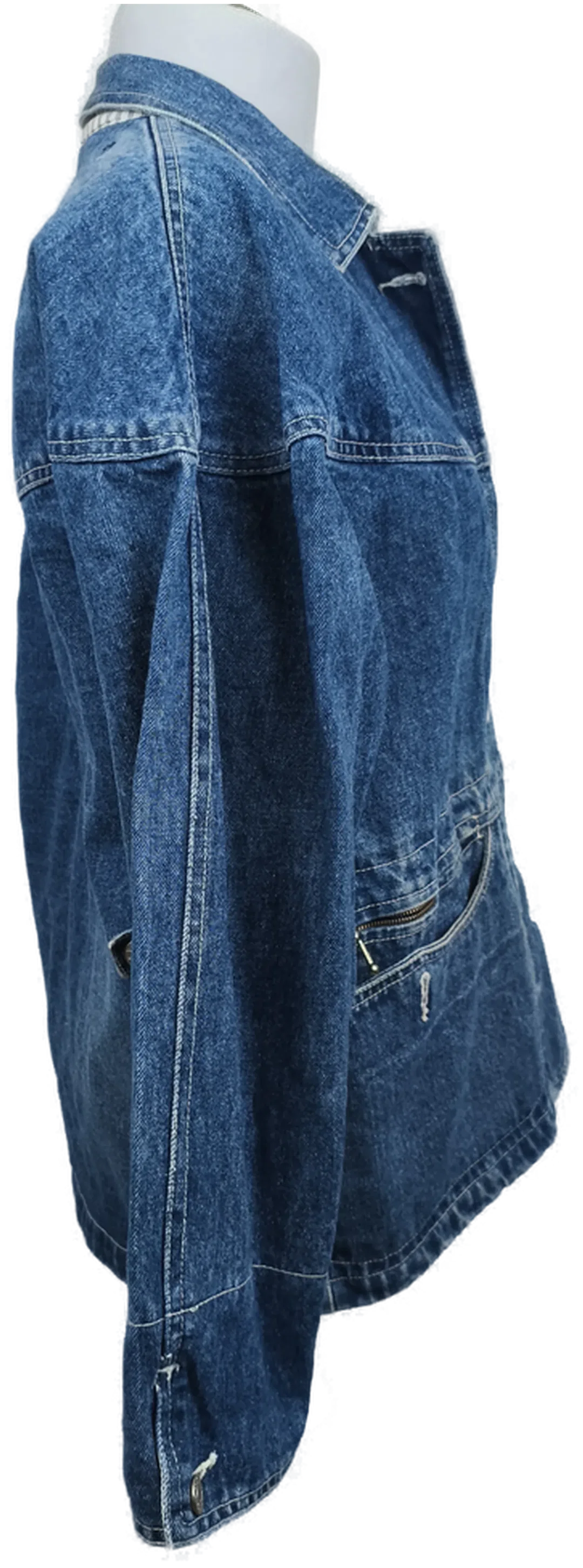 Jeansjacke Vintage, 80er, Gr. M – Bild 2