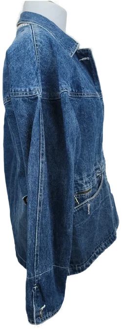 Jeansjacke Vintage, 80er, Gr. M – Vorschau 2