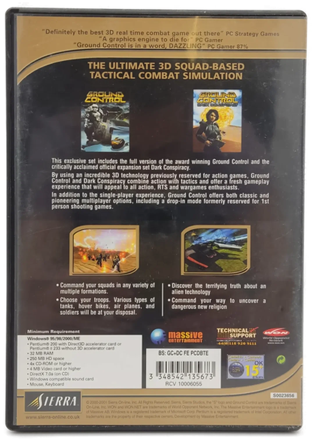 PC CD-ROM "Ground Control" – Bild 2