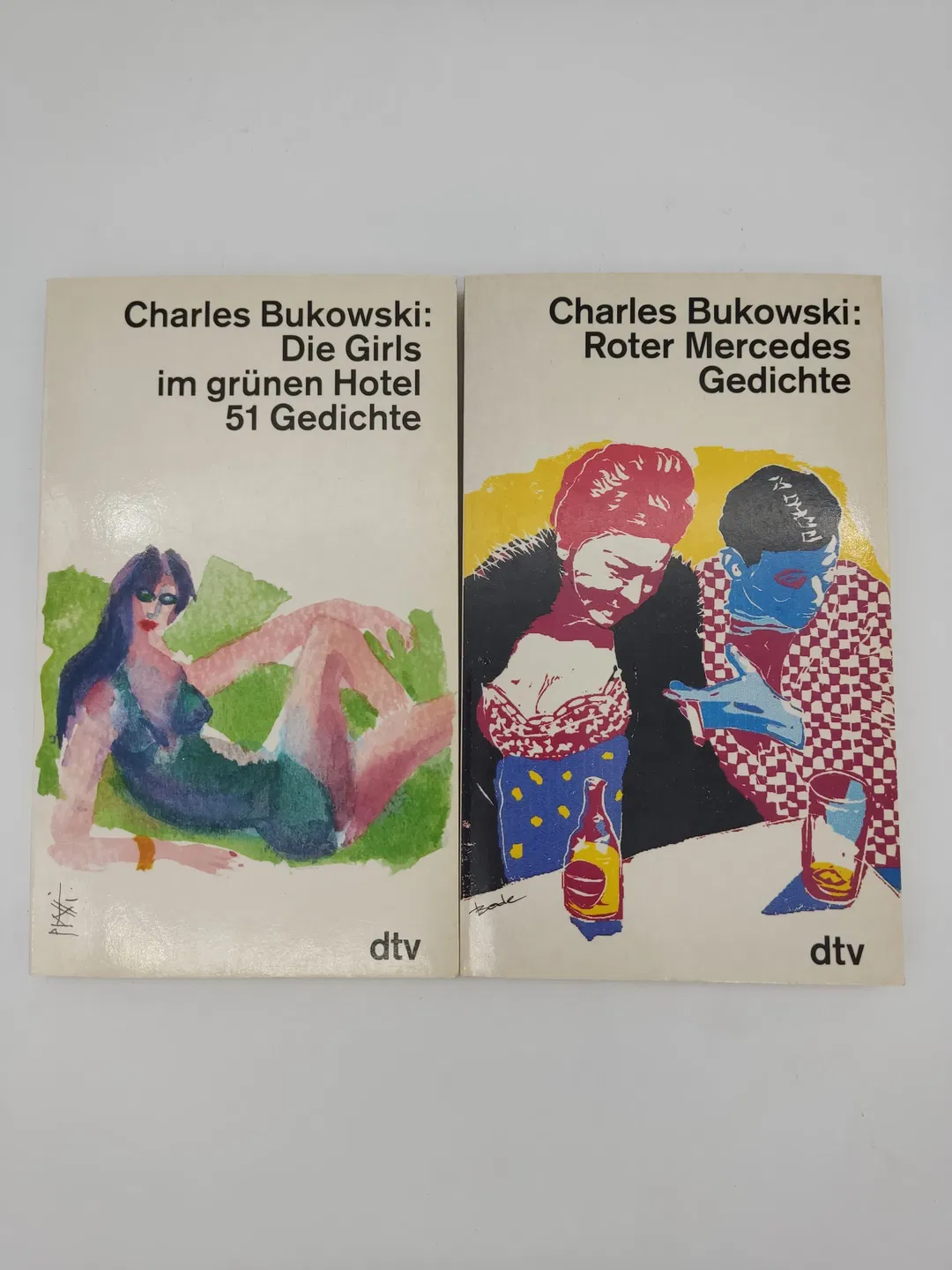 Charles Bukowski - Die Girls im grünen Hotel: 51 Gedichte, Roter Mercedes: Gedichte (dtv Literatur) - Bild 1