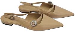 CHARLES & KEITH Damen Sling Pumps, beige - EU 37 - Bild 1
