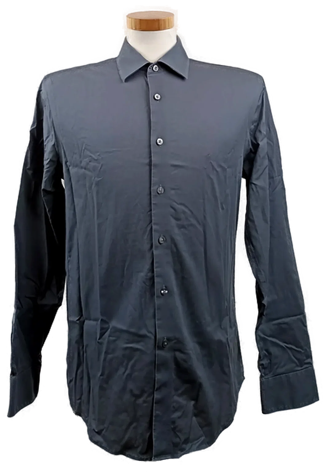 Calvin Klein Herren Hemd Slim Fit grau Gr. 39 1/2 - Bild 1