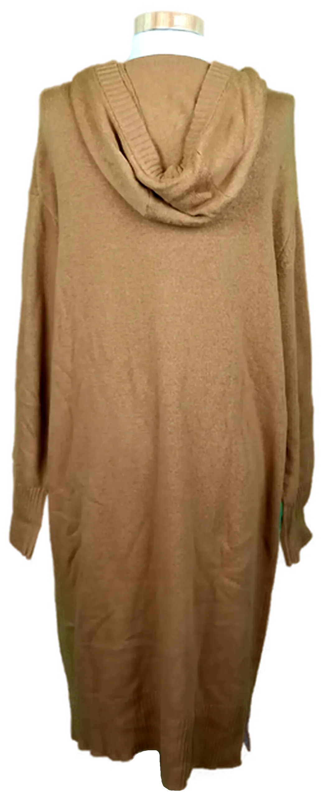 United Colors of Benetton Damenmidikleid orangebraun Gr. XS/ECH-CH – Bild 2