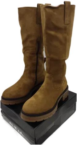 Aligia Damenstiefel Braun Wildleder | Zeitloser Klassiker - Bild 6