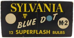 12er Pack Sylvania Blue Dot Nr. M-2 Superflash Blitzlampen originalverpackt - Bild 3