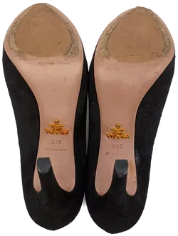 Prada Damen Pumps schwarz Gr. 37 1/2 - Bild 4