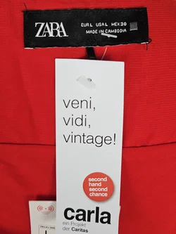 Zara Damen Maxikleid, rot - Gr. L  – Vorschau 5