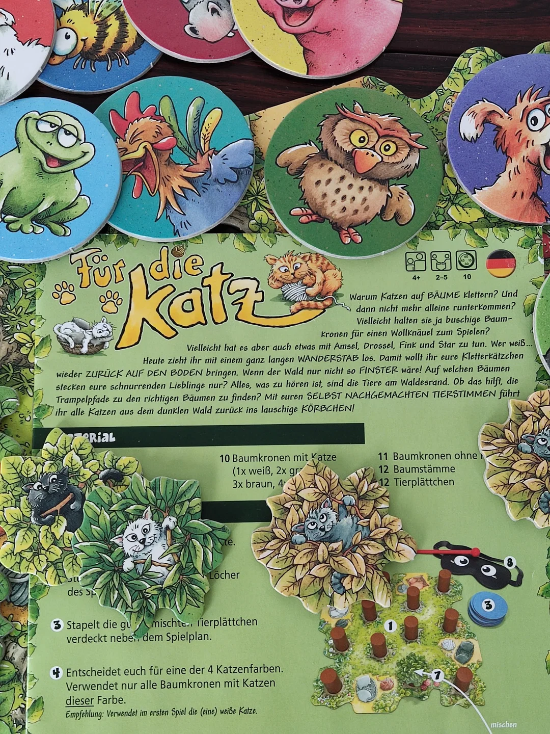 Für die Katze - Gesellschaftsspiele - Zoch zum Spielen – Bild 4