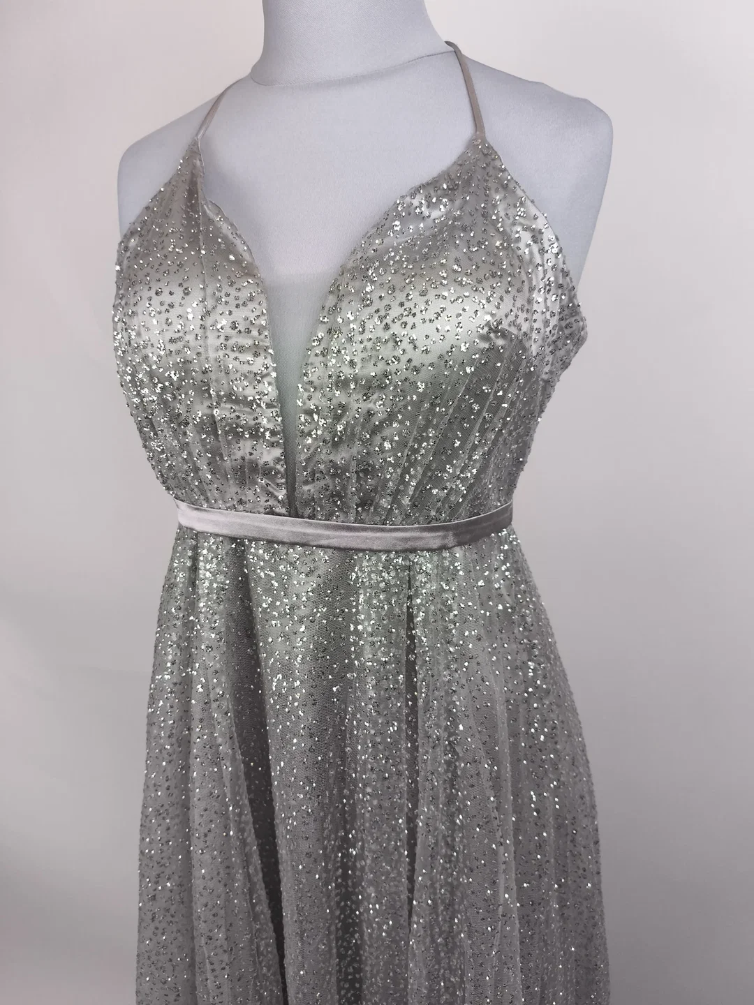 Ballbleid silber, Eva & Co, Gr. M – Bild 4