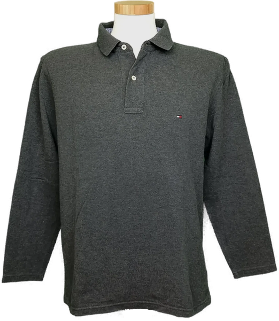 Tommy Hilfiger Herrenshirt grau Gr. L - Bild 4