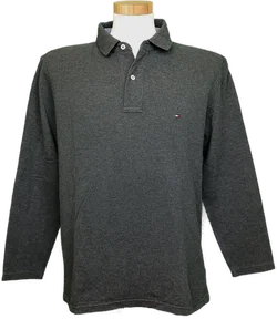Tommy Hilfiger Herrenshirt grau Gr. L - Bild 1