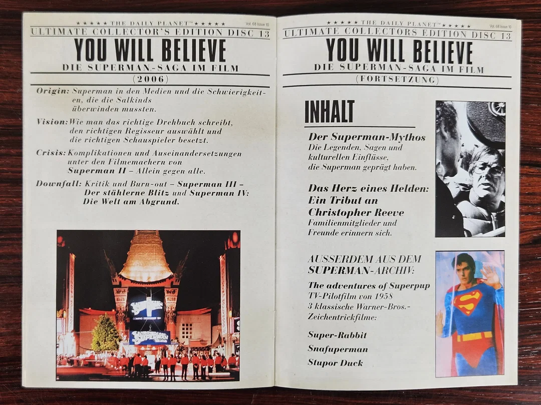 SUPERMAN! Ultimate Collector's Edition - 13 DVD's  – Bild 11