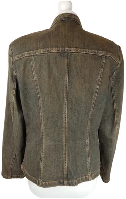 Damen Jeansjacke Gerry Weber Bestickt Gr.38 | Liebevoll Bestickt - Bild 3