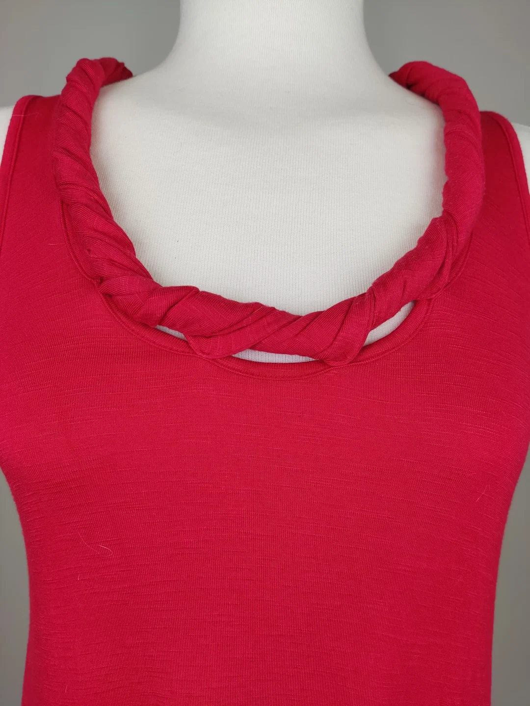 Calzedonia Damen Midikleid, rot - Gr. S – Bild 4