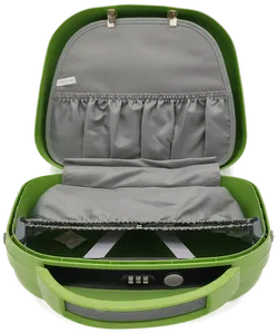 Beautycase Hartschale mit Code grün - Bild 3