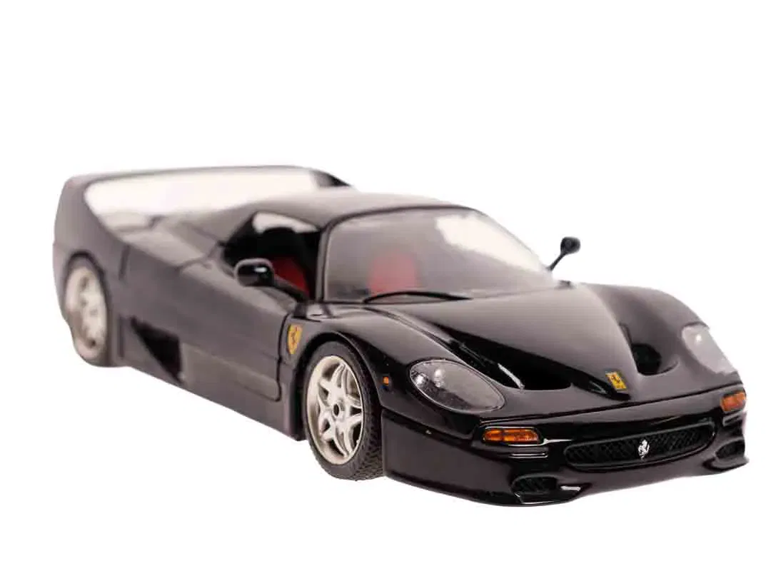  Burago Modellauto Ferrari F 50 Schwarz 1995 1/18 - Bild 1
