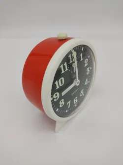 Vintage Wecker / Marke Peter - orange - Bild 2