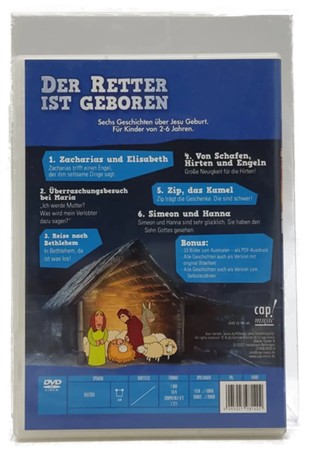 DVD Bibelkrümel Der Retter ist Geboren – Bild 4